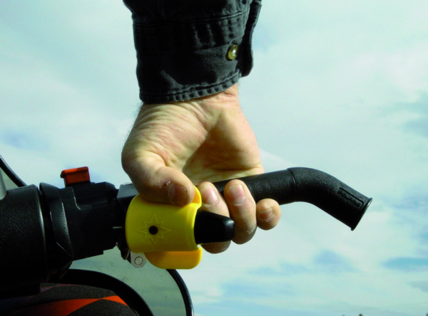 300831 | Throttle Thumb Lever Yellow