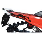 332-4240 | HNG Rear Bumper Skid Plate Black Ski-Doo