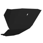 334-4130 | Front Skid Plate Black Polaris