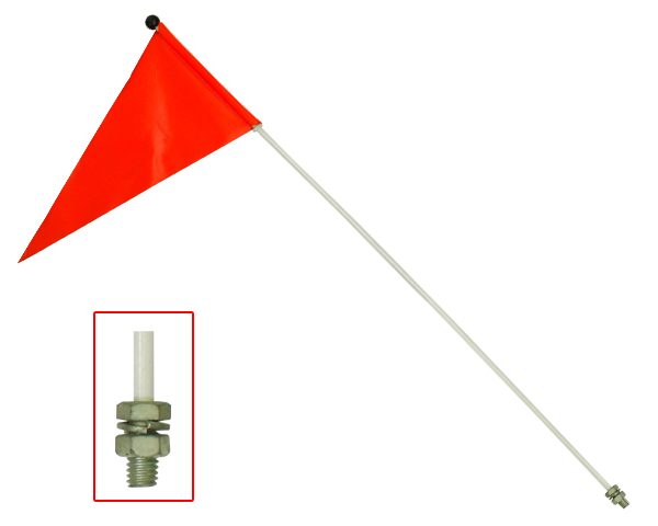 12-326 | Safety Flag 6 Fiberglass