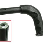 118020 | Long 90 Deg. Blk Bar End