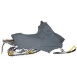 983790 | Snowmobile Cover Universal -Medium- (Up To 136 Track)