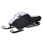 CA71847 | Deluxe Snowmobile Trvl Cover Blk-Gry-X Lg