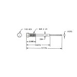 725-603 | Yamaha Clutch Puller 18 x 1.5m