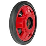004-116-22R | Ski Doo Idler wheel with bearing without bushing Red, 20 mm × 141 mm.