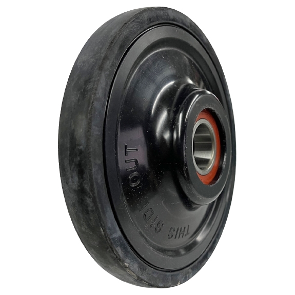 004-116-28 | Ski-Doo Black 155mm Idler wheel. Bearing 6205-2RS