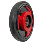 004-116-32R | Yamaha Red Idler wheel with bearing without bushing. 25mm x 130mm