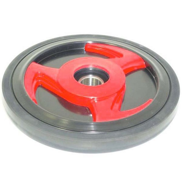004-116-33R | Yamaha Red Idler wheel with bearing without bushing. 20mm x 178mm