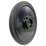 004-116-38 | Ski-Doo Black 180mm Idler wheel. Bearing 6004-2RS