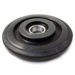 004-116-66 | Ski-Doo Black Idler wheel without bushing,with bearing 25mm X 5-3/8