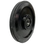 004-116-83 | Yamaha Black Idler wheel with bearing without bushing. 25mm x 178mm