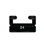 034-4310 | Black Polaris Slider Length 69  Profile 23