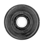 04-116-204 | Plain Black Idler Wheel 3.35 O.D x .787 I.D x 6004 Bearing