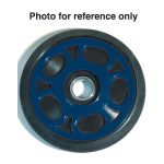 043-3119 | Idler Wheel Yamaha Silver 5.125 O.D x 0.787 I.D (Plastic/Rubber w/Bearing)