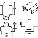080-2544 | Track Clip 1 L-Clip