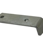 04-147 | Cleated Track Guide A 0.75 x B 2.6 Dimensions