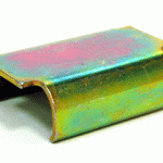 04-150-12 | Track clip Flat Style Non Guide  A .75 x B 1.9 x C 1.5 Dimensions