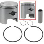 09-692-02 | Arctic Cat / Suzuki Piston Kit 60.50 mm Oversize