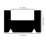 550-104 | Black Arctic Cat Slider Length 44 Profile 1