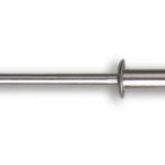 030-2004 | Steel Rivet 3/16 Dimension, 5/8  Length, 5/8 Flange
