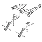 04-147-65 | Limiter Straps Polaris Length 17 1/2 x Width 1 1/2 holes 6