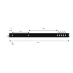 04-4100 |Limiter Straps Yamaha Length 14 3/8x Width 1 x Holes 8
