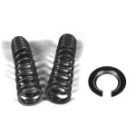 04-295 | Shock Springs Black Coil Spring for Gas Shock Length: 11 (27.94cm), Rod Diameter: 0.312 (0.792cm), I.D: Top End - 1.697 (4.31cm), Bottom - 1.9 (4.826CM)