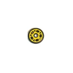 043-3107 | Idler Wheel Yamaha Yellow 5.125 O.D x 0.787 I.D (Plastic/Rubber w/Bearing)