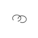 CW22 | 22mm Round Wire Locks - Set of Two