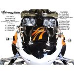 F0032 | Arctic Cat F-Series Nose Vent Kit (4 Pc) - '07-'11 F-Series; '08-'14 Non-Turbo T-Series; '07-'08 JR, '12-'14 F5/F570, Bearcat