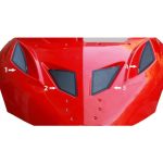 F0091 | Polaris IQ 600RR Hood Kit (4 Pc) - '08-'12