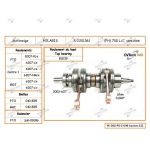 S2201361N | Crankshaft - Polaris 600-700 L/C Solid Center