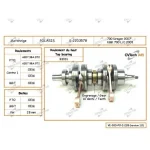 S2203578N | Crankshaft - Polaris Dragon 700 07-10 Stroke 64 mm