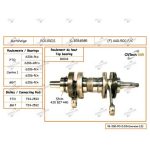 S3084585N | Crankshaft - Polaris 440-500 FC Japanese Bearing