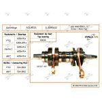 S3084612N | Crankshaft - Polaris 440-500L/C SEAL P