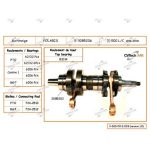 S3085206N | Crankshaft - Polaris 500LC 1996-2000 Seal Pto  32mm