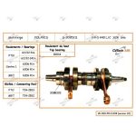 S3085211N | Crankshaft - Polaris 440L/C XCR 96-97 Japanese Bearing