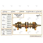 S3085450N | Crankshaft - Polaris 600SP680 LC 97-98 Japanese Bearing
