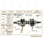 S4210046N | Crankshaft - Ski Doo 670 L/C