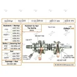 S4210553N | Crankshaft - Crankshaft - Ski Doo 600 L/C Japanese Bearing INCLUDED