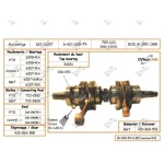 S4210574N | Crankshaft 700LC TWIN Ski-Doo 01-02 w/Grease