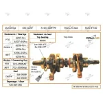 S4210599N | Crankshaft - Ski Doo 500 L/C 2003 COME WITH GR Japanese BEA