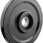 04-400-13 | Plain Black Idler Wheel 5.5 O.D x .984 I.D x 6205 Bearing