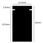 550-003 | Ski-doo Tunnel Protector 3/4 high and is 55.5 long