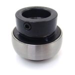 04-160-09 | Ball Bearing with eccentric domed Wheel Size 25.4 x 52 x 18/35, UC205-2RS