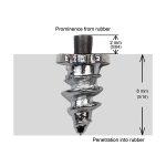 02-01103 | SS-06 1/4- 06mm Shoulder Stud Quantity 200/pkg