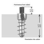 02-01147 | ST-11F 7/16 - 11mm Standard Stud Quantity 1000/pkg