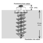 02-01194 | SS-25 1- 25mm Shoulder Stud Quantity 100/pkg