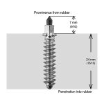 02-01216 | SS-32R 11/4 - 32mm Shoulder Stud Quantity 100/pkg