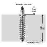 02-01217 | SS-32R 11/4 - 32mm Shoulder Stud Quantity 150/pkg